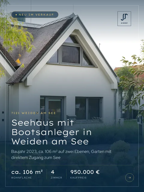Beitrag: Seehaus mit Bootsanleger in Weiden am See